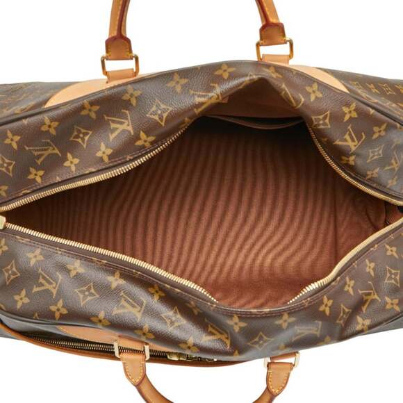 LOUIS VUITTON Brown Monogram Leather Boston Bag - Picture 11 of 13